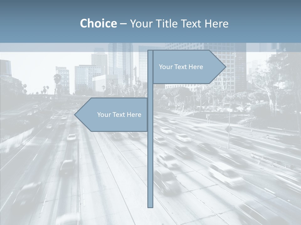 Drive Travel Traffic PowerPoint Template