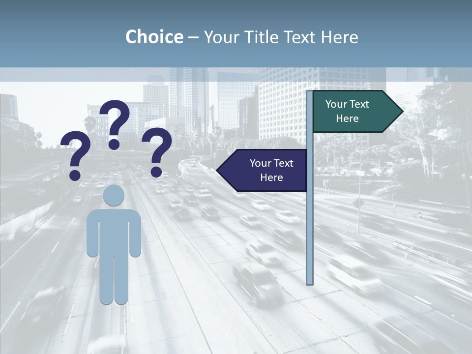 Drive Travel Traffic PowerPoint Template