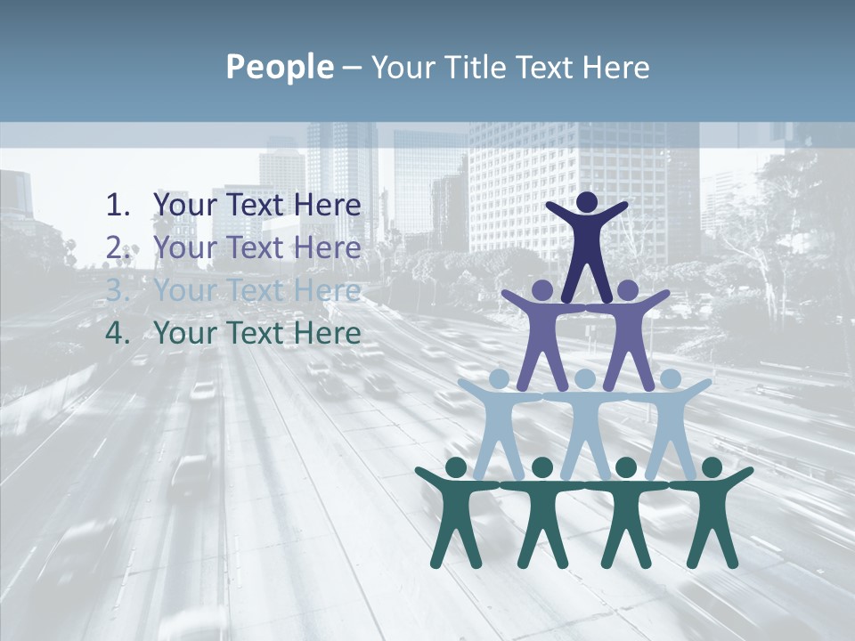 Drive Travel Traffic PowerPoint Template