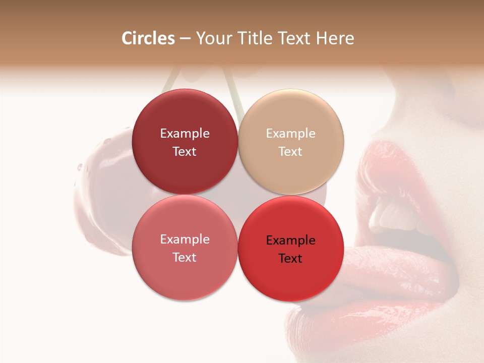 Delicious Closeup Food PowerPoint Template