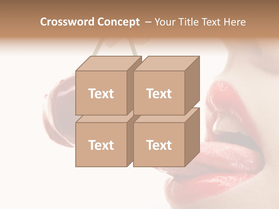 Delicious Closeup Food PowerPoint Template