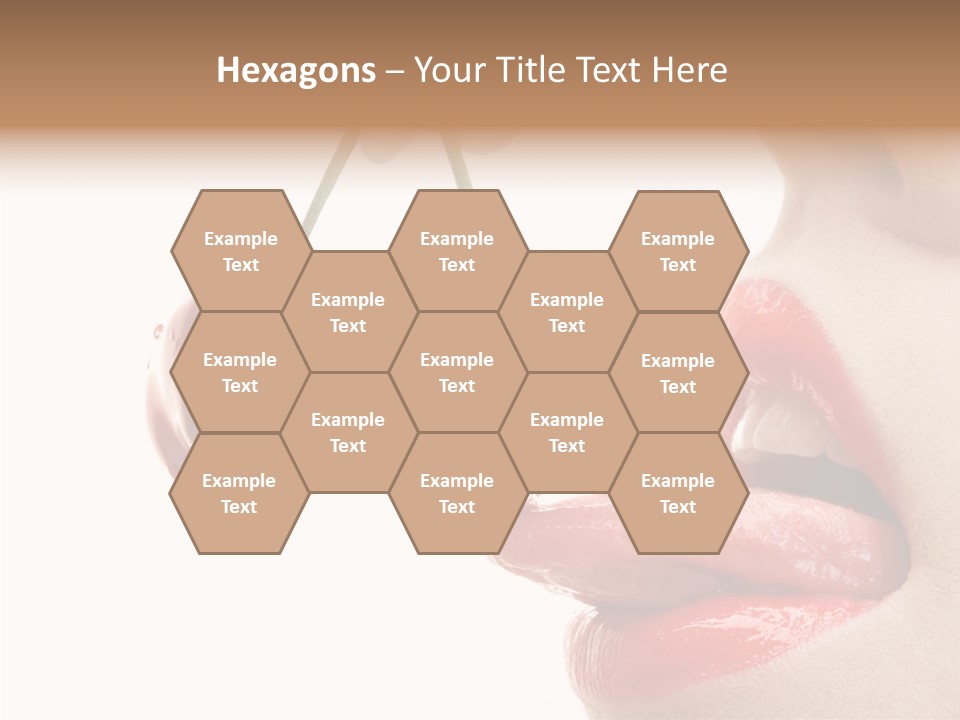 Delicious Closeup Food PowerPoint Template