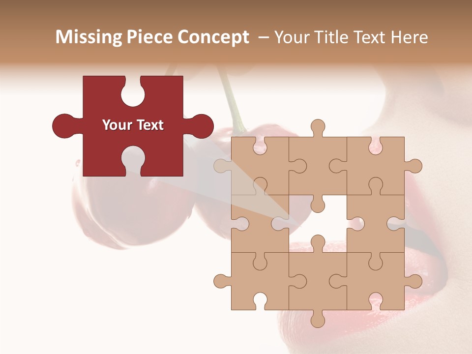 Delicious Closeup Food PowerPoint Template