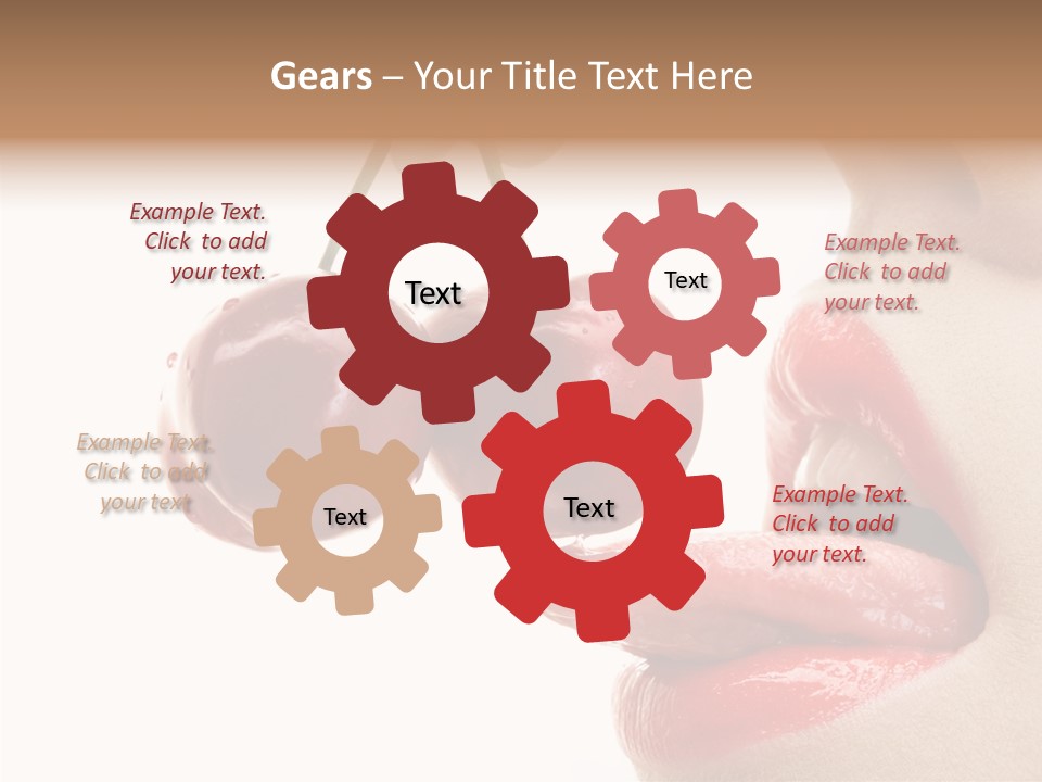 Delicious Closeup Food PowerPoint Template