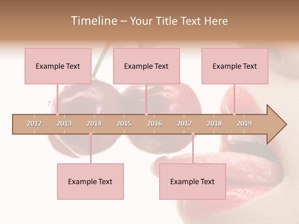 Delicious Closeup Food PowerPoint Template