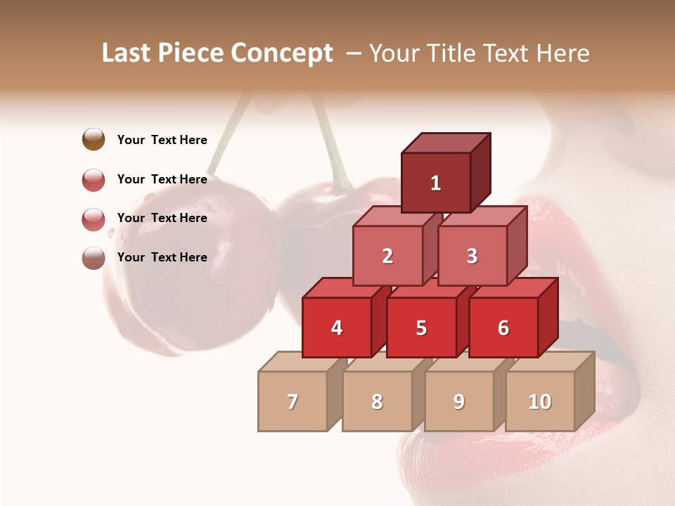 Delicious Closeup Food PowerPoint Template