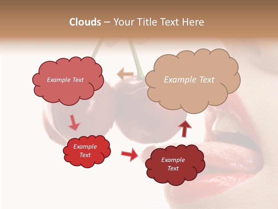 Delicious Closeup Food PowerPoint Template