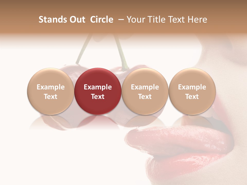 Delicious Closeup Food PowerPoint Template