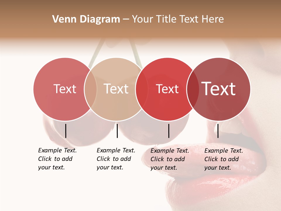 Delicious Closeup Food PowerPoint Template