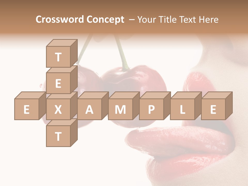 Delicious Closeup Food PowerPoint Template