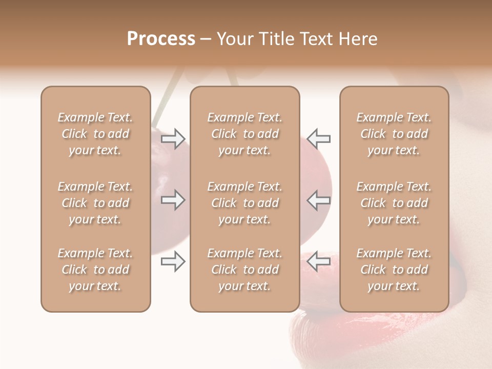 Delicious Closeup Food PowerPoint Template