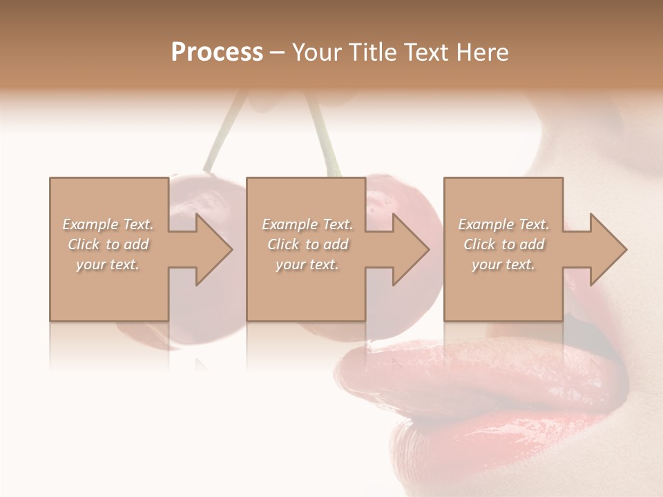 Delicious Closeup Food PowerPoint Template