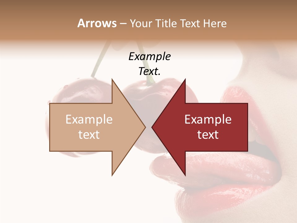 Delicious Closeup Food PowerPoint Template