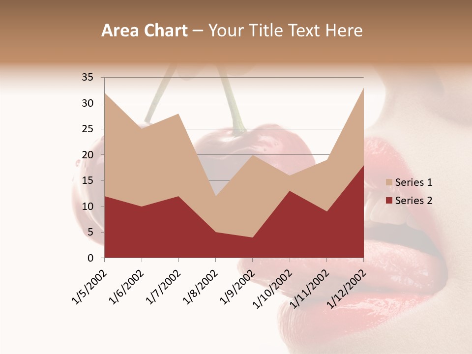 Delicious Closeup Food PowerPoint Template