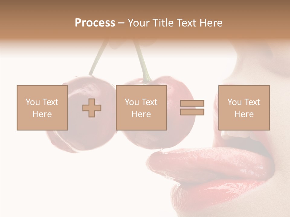 Delicious Closeup Food PowerPoint Template