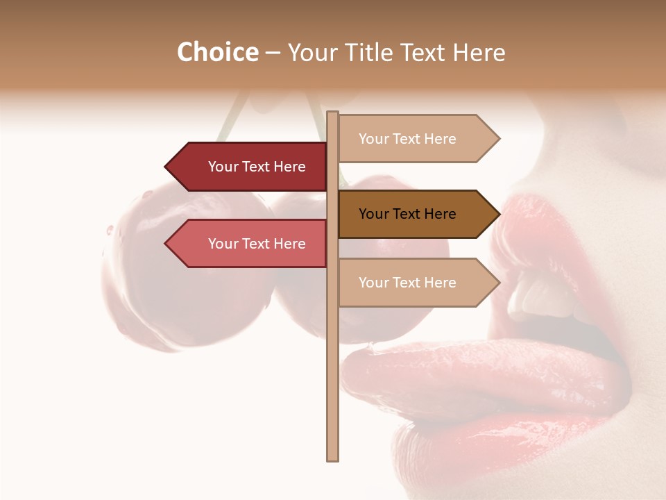 Delicious Closeup Food PowerPoint Template