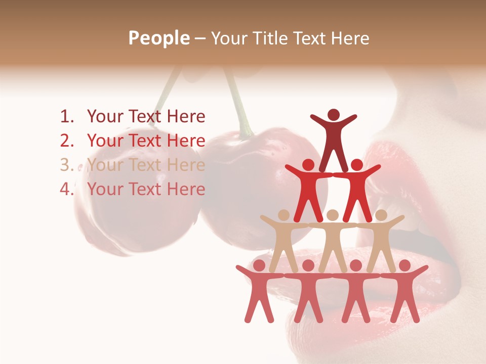 Delicious Closeup Food PowerPoint Template