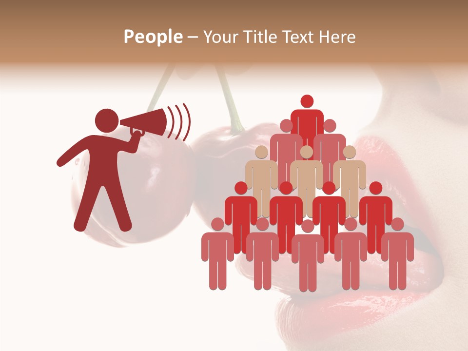 Delicious Closeup Food PowerPoint Template