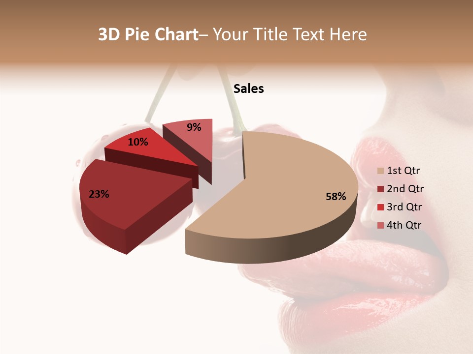 Delicious Closeup Food PowerPoint Template