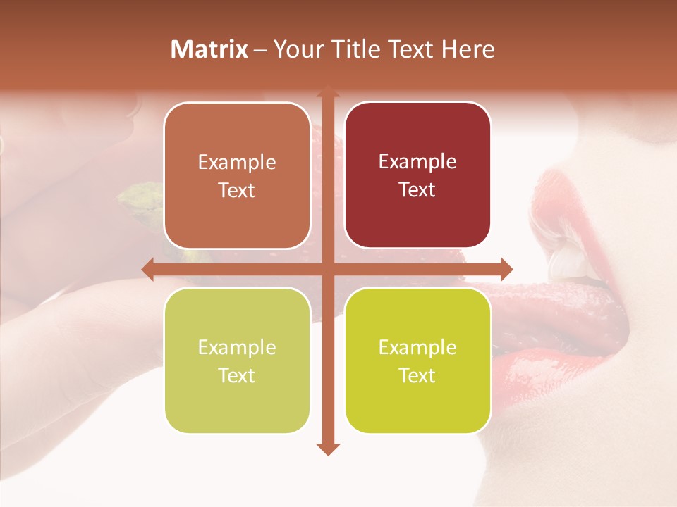 Food Lick Sexy PowerPoint Template