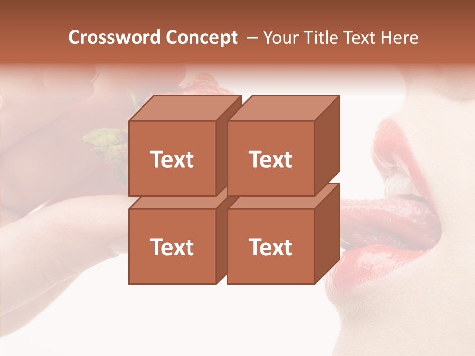Food Lick Sexy PowerPoint Template