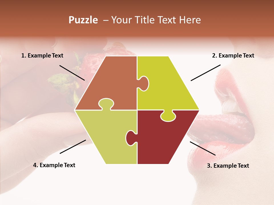 Food Lick Sexy PowerPoint Template