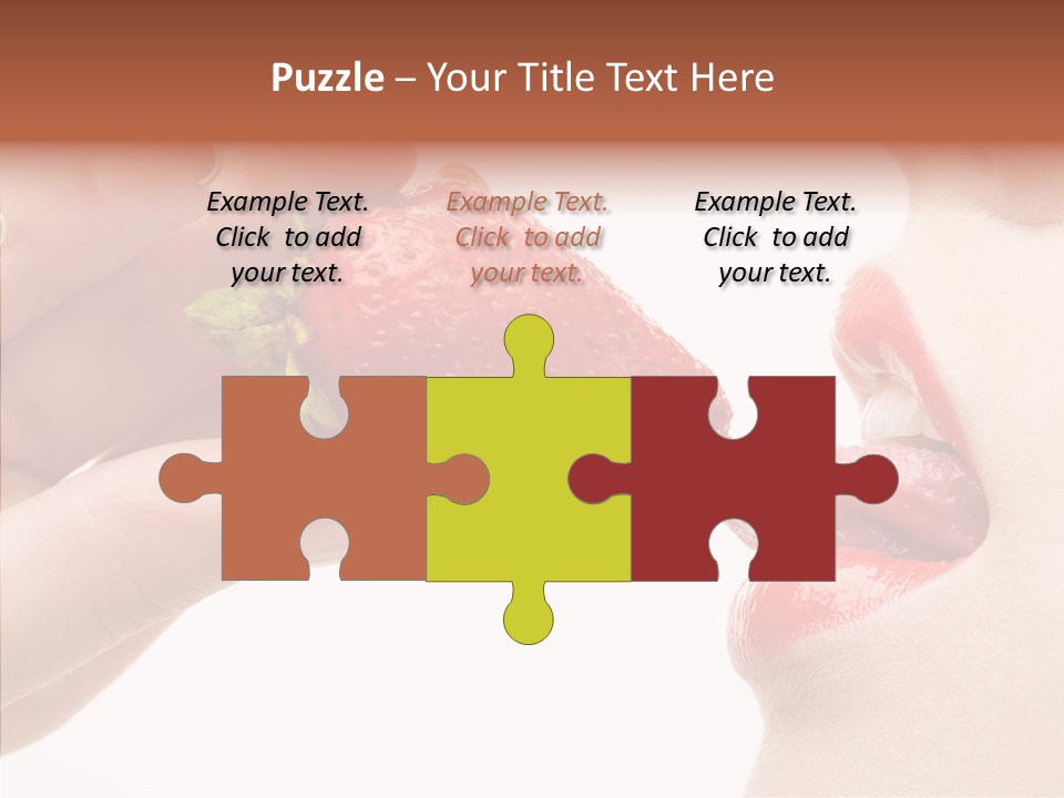 Food Lick Sexy PowerPoint Template