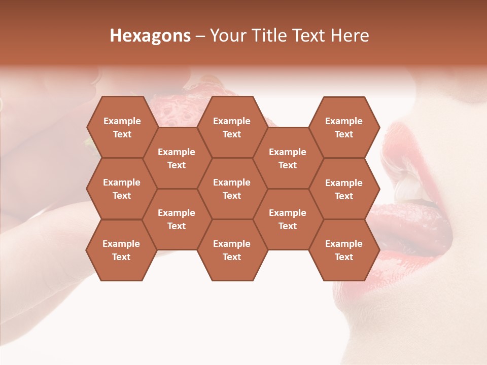 Food Lick Sexy PowerPoint Template