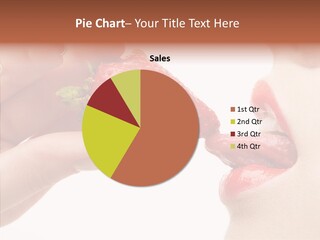 Food Lick Sexy PowerPoint Template