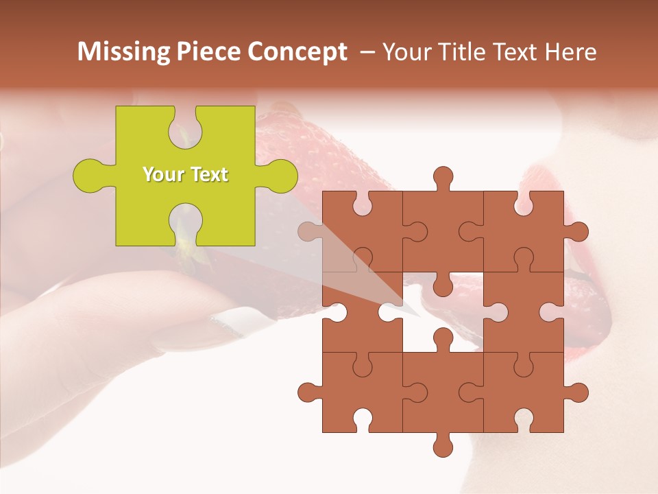 Food Lick Sexy PowerPoint Template