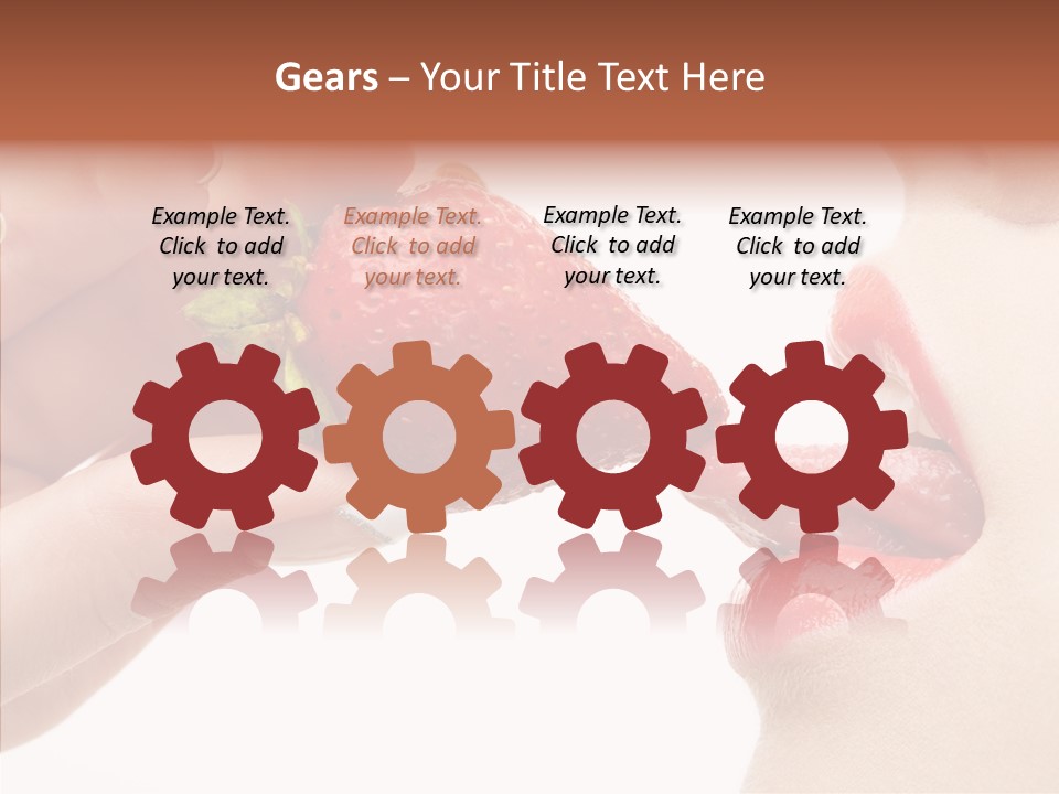 Food Lick Sexy PowerPoint Template