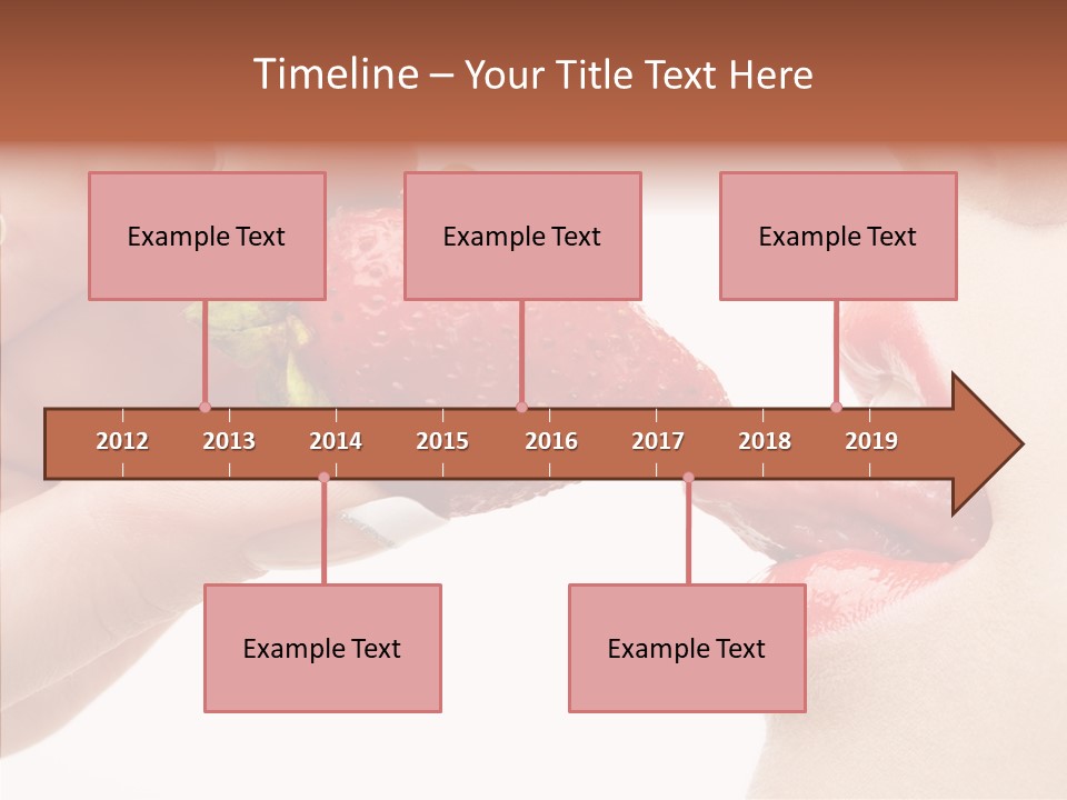 Food Lick Sexy PowerPoint Template