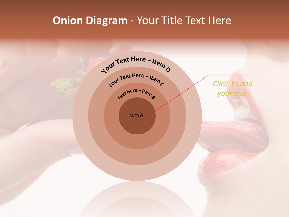 Food Lick Sexy PowerPoint Template