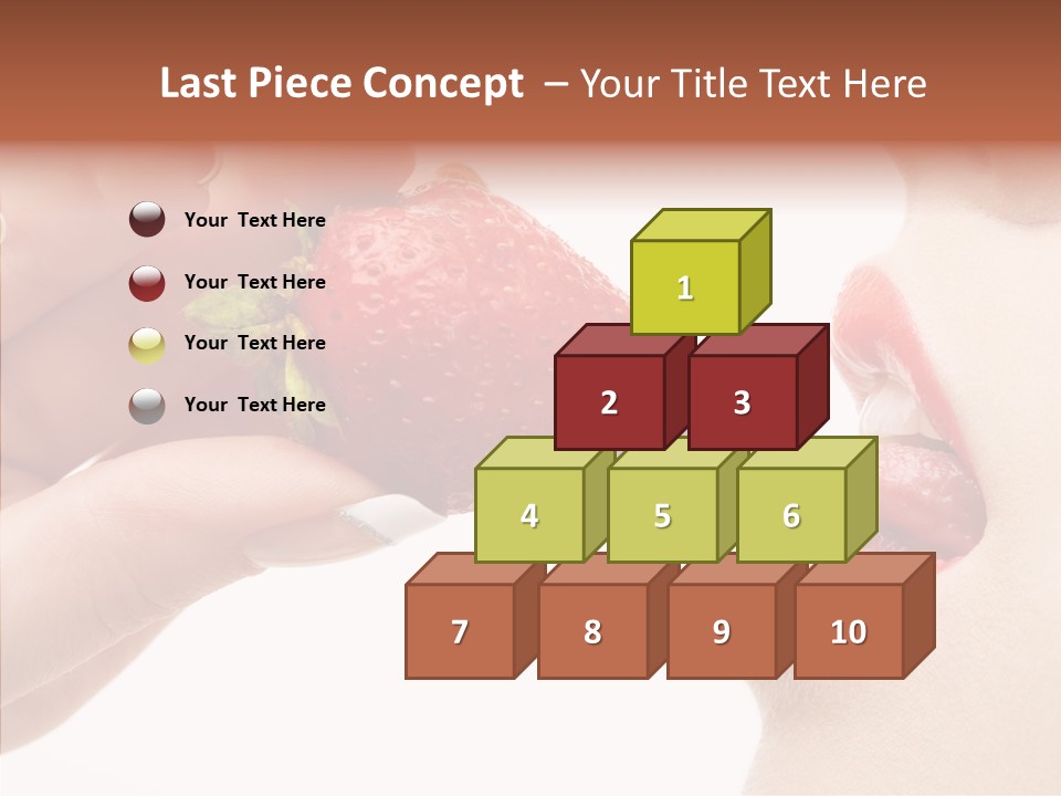 Food Lick Sexy PowerPoint Template