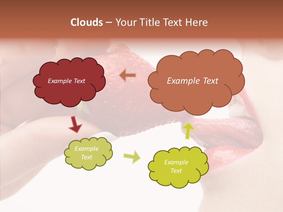 Food Lick Sexy PowerPoint Template