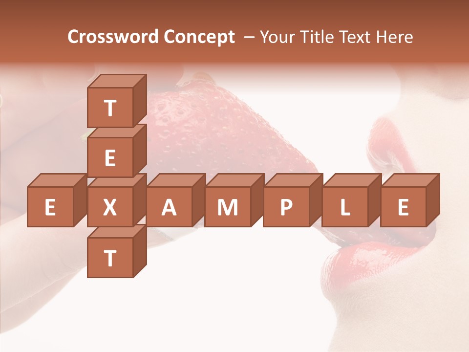 Food Lick Sexy PowerPoint Template