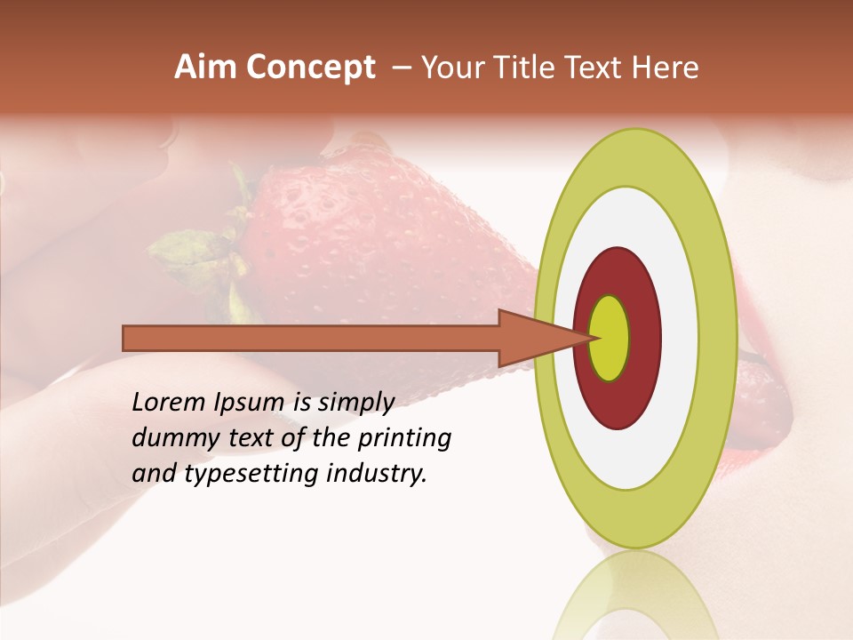 Food Lick Sexy PowerPoint Template