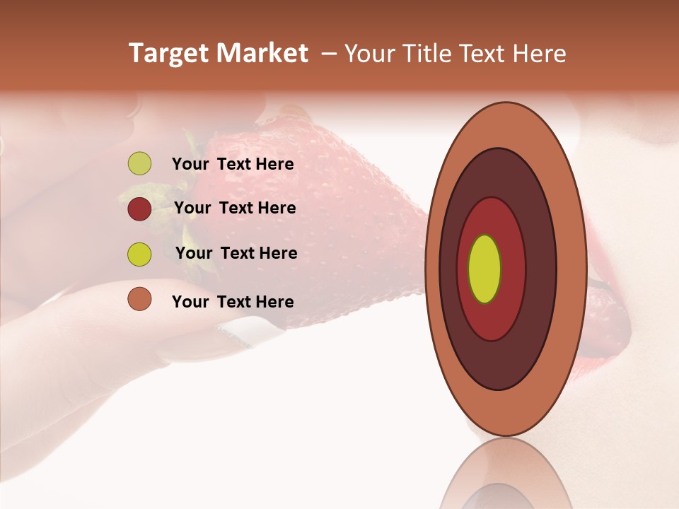 Food Lick Sexy PowerPoint Template