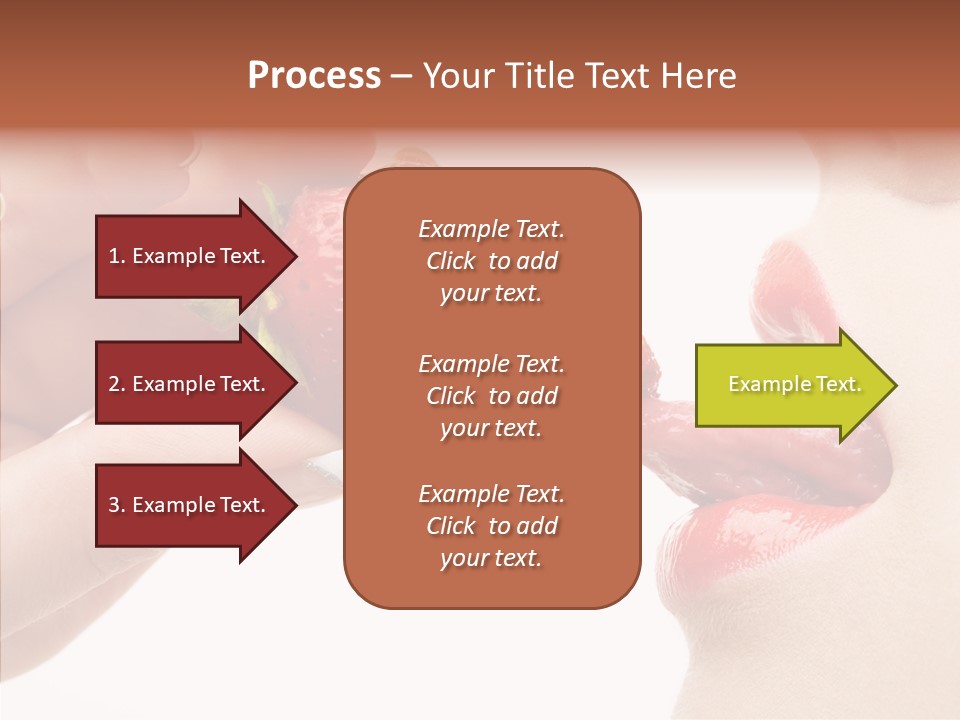 Food Lick Sexy PowerPoint Template