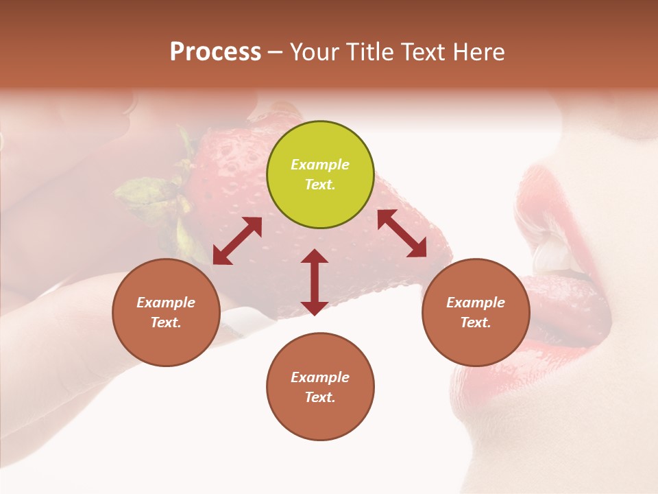 Food Lick Sexy PowerPoint Template