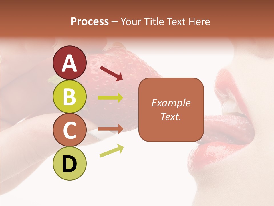 Food Lick Sexy PowerPoint Template