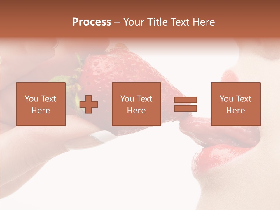 Food Lick Sexy PowerPoint Template