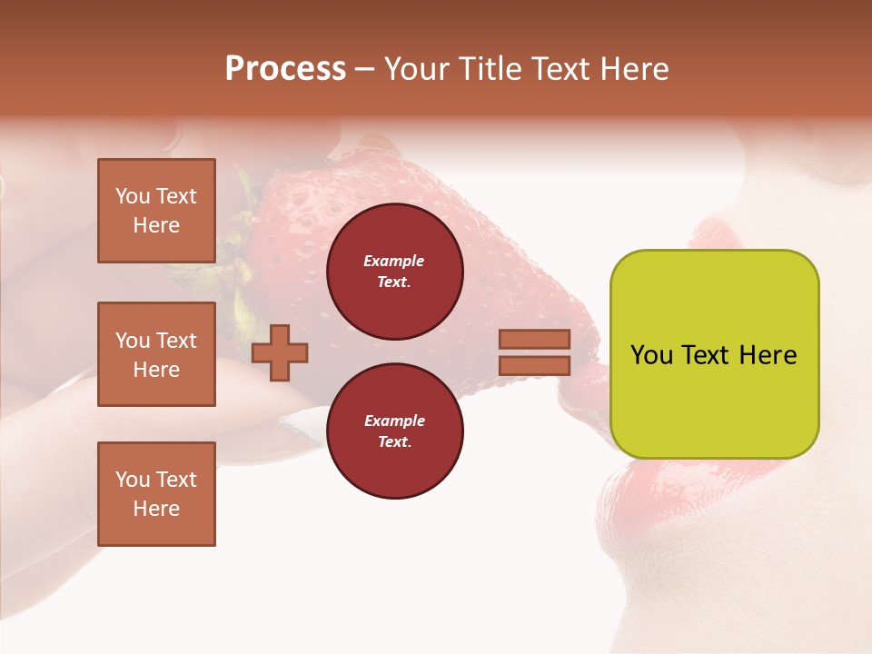 Food Lick Sexy PowerPoint Template