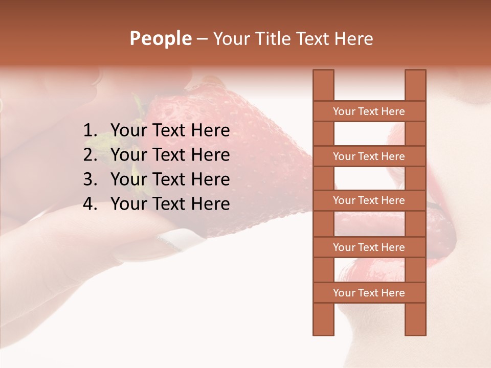 Food Lick Sexy PowerPoint Template