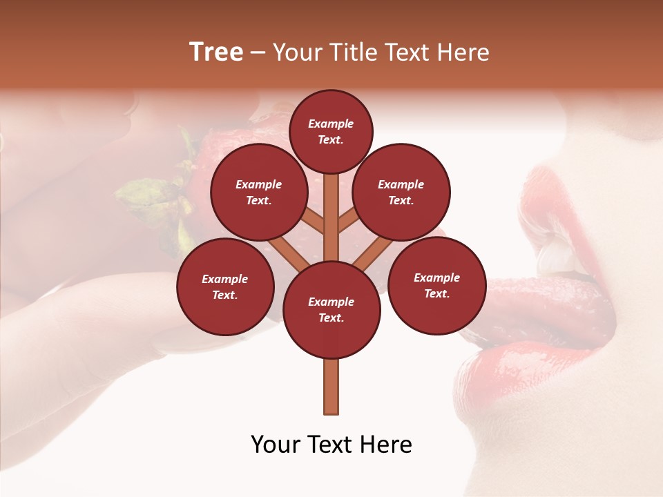 Food Lick Sexy PowerPoint Template