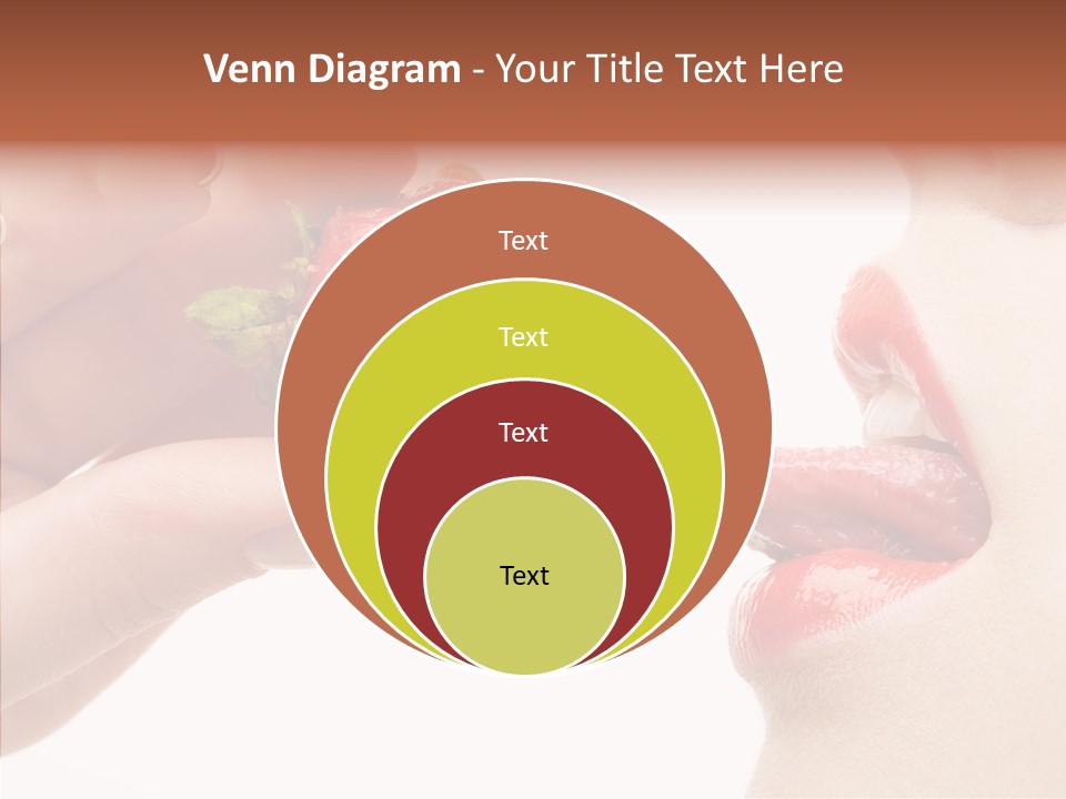 Food Lick Sexy PowerPoint Template