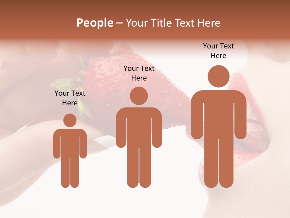 Food Lick Sexy PowerPoint Template
