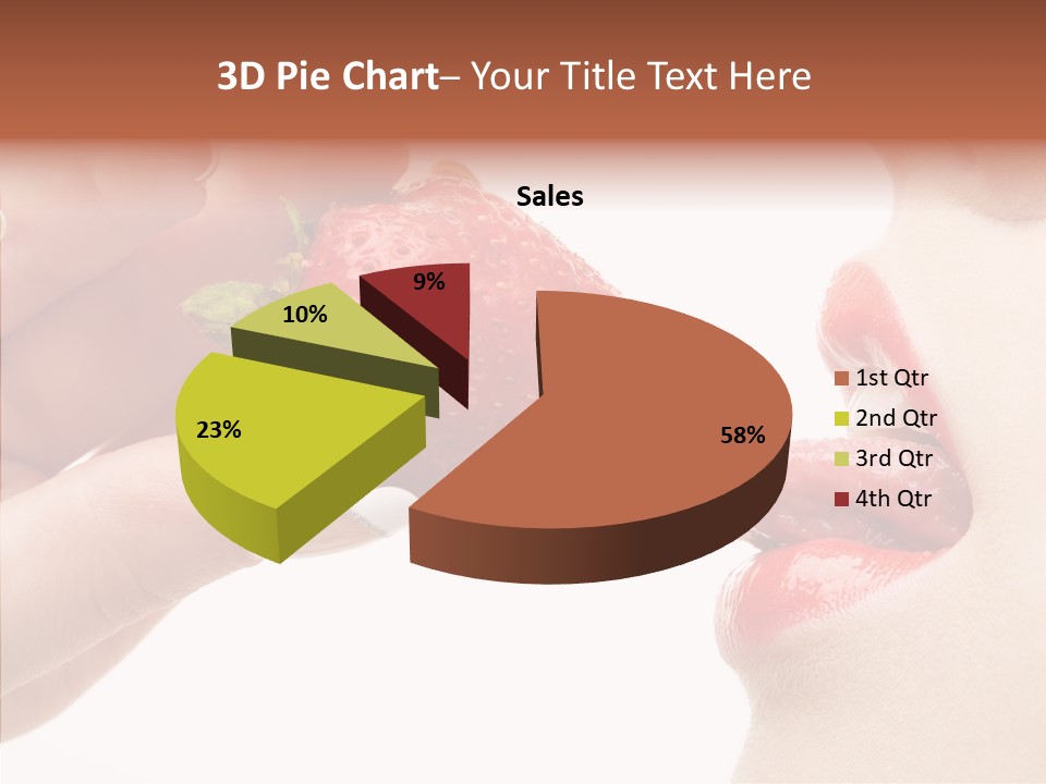 Food Lick Sexy PowerPoint Template