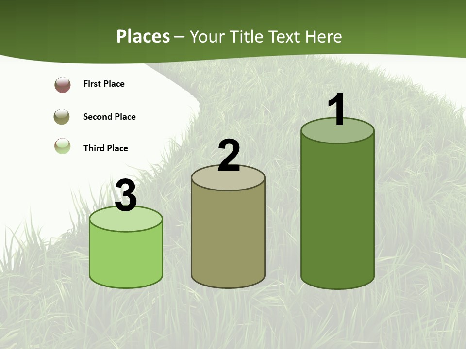 Glass Object Vision PowerPoint Template