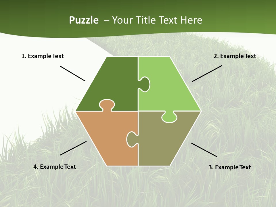 Glass Object Vision PowerPoint Template